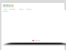 Tablet Screenshot of electrobyte.biz